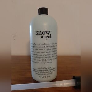 Philosophy Snow Angel Shampoo, shower gel and Bubble Bath 32 oz.